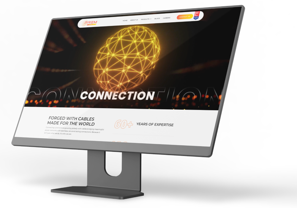 Corporate Website Design Mockups
